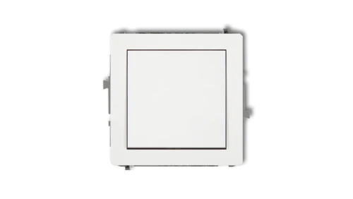 DECO Mechanizm łącznika jednobiegunowego, biały mat 25DWP-1