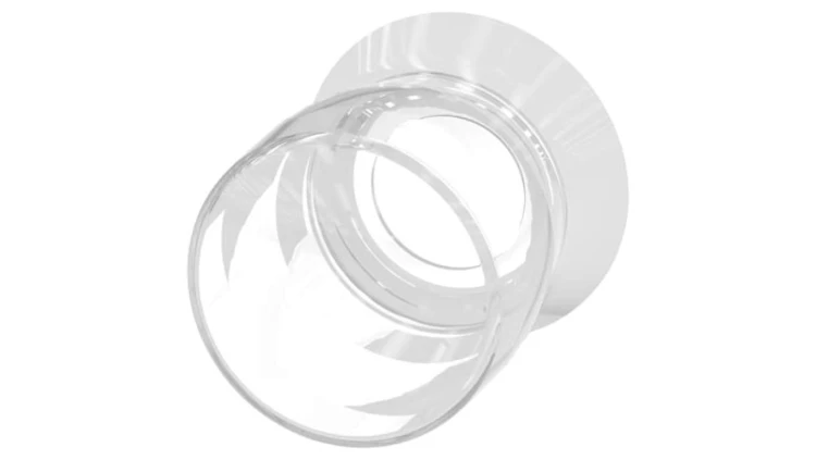 Osłona silikonowa na przycisk bezpieczeństwa 40mm do otworu 22mm bezbarwna SIRIUS ACT 3SU1900-0DF70-0AA0