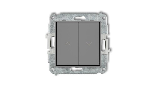 ICON Mechanizm łącznika żaluzjowego z podtrzymaniem szary mat 27IWP-88