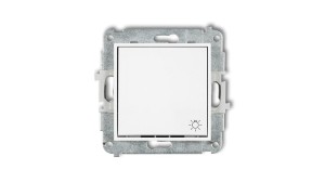 ICON Mechanizm łącznika zwierny światło biały mat 25IWP-5