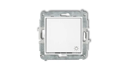 ICON Mechanizm łącznika zwierny światło biały mat 25IWP-5