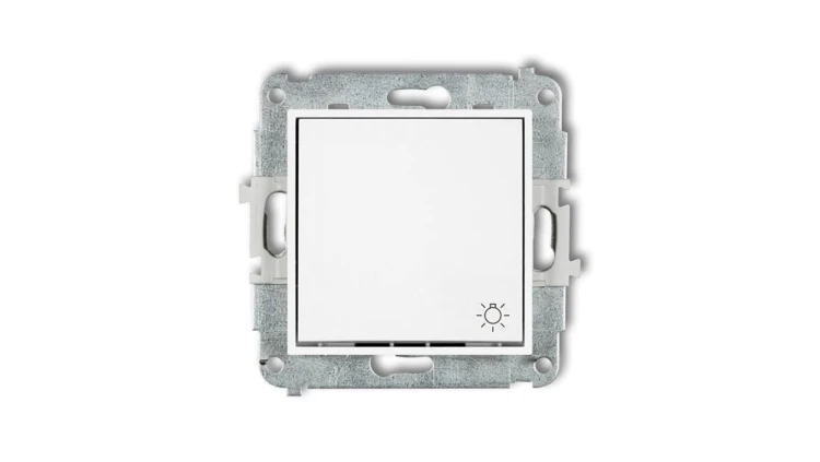 ICON Mechanizm łącznika zwierny światło biały mat 25IWP-5