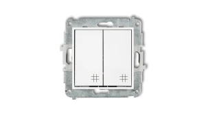 ICON Mechanizm łącznika podwójnego krzyżowego biały mat 25IWP-66