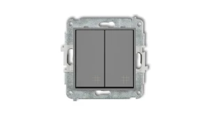 ICON Mechanizm łącznika podwójnego krzyżowego szary mat 27IWP-66