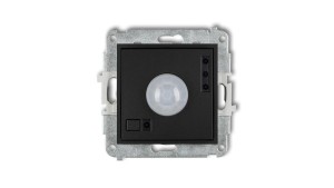 ICON Mechanizm elektronicznego czujnika ruchu czarny mat 12ICR-1