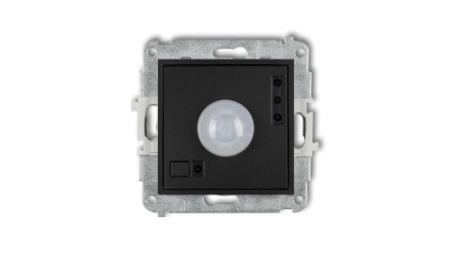 ICON Mechanizm elektronicznego czujnika ruchu czarny mat 12ICR-1