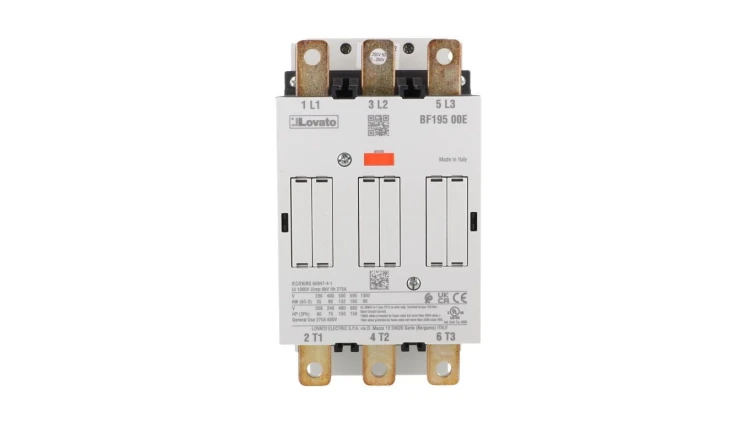 Stycznik mocy 3P 195A w AC3 cewka 100-250VAC/DC BF19500E230