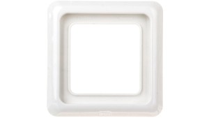 Berker Modul Ramka hermetyczna pojedyncza pozioma/pionowa IP44 biała 53132809