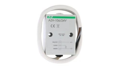 Automat zmierzchowy montaż natynkowy 16A 24V IP20 AZH-106-24V