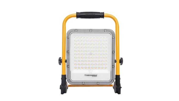 Projektor LED przenośny akulumatorowy HERKULES 50W 1400lm 6500K 10000mAh GW-0073
