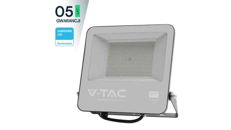 Projektor LED 100W 11480lm 6500K Dioda SAMSUNG 135LM/W IP65 Czarny 5 Lat Gwarancji 8847