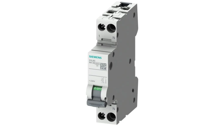Wyłącznik nadprądowy 1P+N C 40A 6kA AC 1 moduł SENTRON 5SL6040-7
