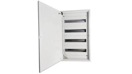Rozdzielnica natynkowa metalowa 72 modułowa 4x18 436x755x130 RAL9003 IP30 MN72/4/18