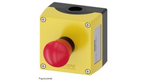 Kaseta z przyciskiem bezpieczeństwa 2R przez obrót żółta IP69k SIRIUS ACT SIRIUS ACT 3SU1801-0NB00-2AA2