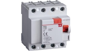 Wyłącznik różnicowoprądowy 4P 40A 0,1A typ A RKN4P 40A 100MAA 06220463R0