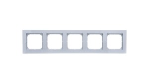 SONATA Ramka pięciokrotna biały mat R-5R/75
