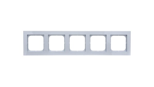 SONATA Ramka pięciokrotna biały mat R-5R/75