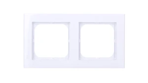 SONATA Ramka podwójna biały mat R-2R/75