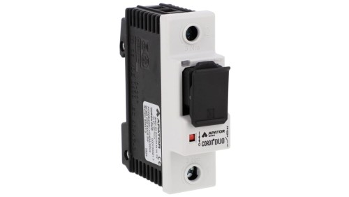 Rozłącznik bezpiecznikowy 1P 63A 500V AC wkładka D0 CORON DUO 0000103301T