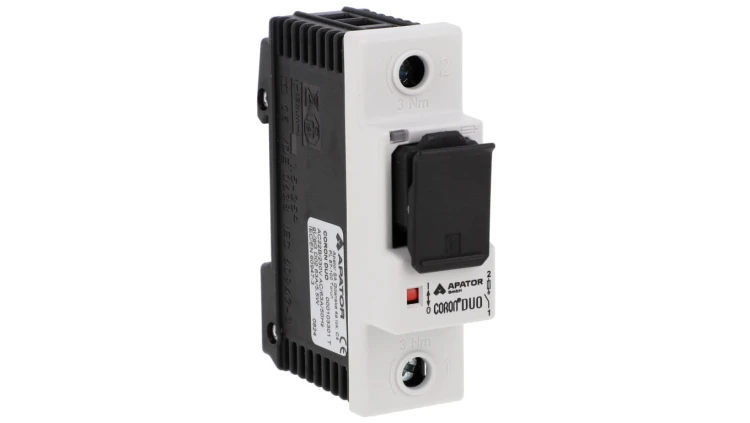 Rozłącznik bezpiecznikowy 1P 63A 500V AC wkładka D0 CORON DUO 0000103301T