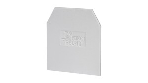 Płytka skrajna przegroda szary PSU-10 A41-0208