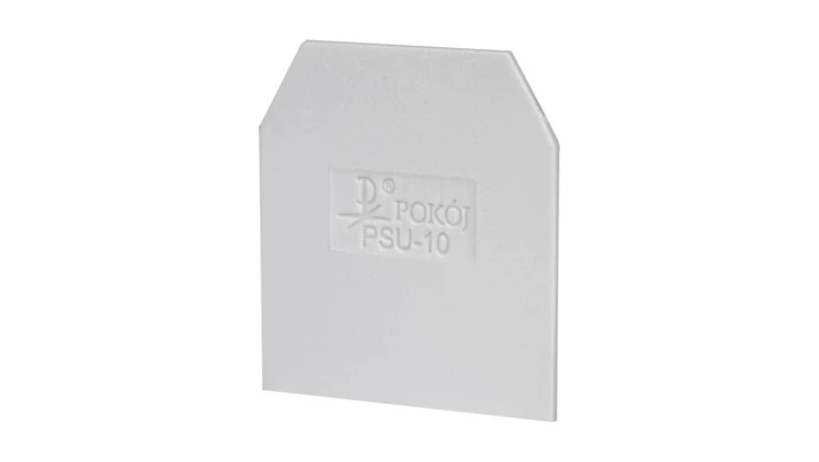 Płytka skrajna przegroda szary PSU-10 A41-0208