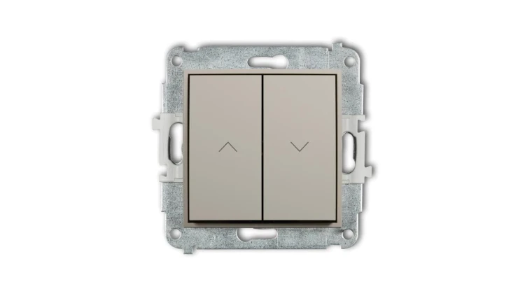 MINI Mechanizm łącznika żaluzjowego z podtrzymaniem taupe 60MWP-88