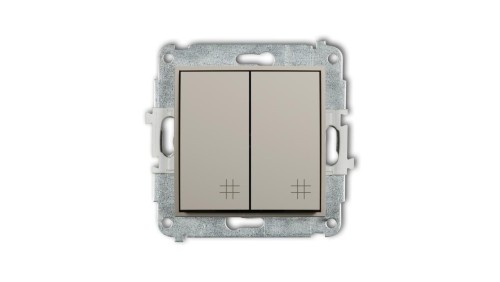 MINI Mechanizm łącznika podwójnego krzyżowego taupe 60MWP-66