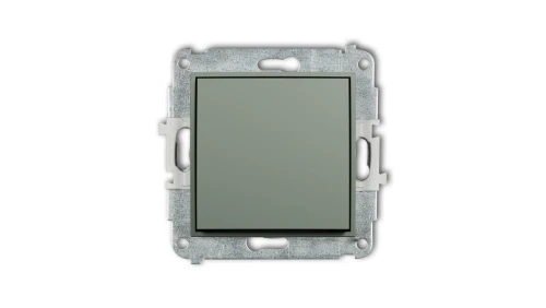 MINI Mechanizm łącznika zwiernego, jednobiegunowego (jeden klawisz bez piktogramu) szałwiowy 61MWP-4.1