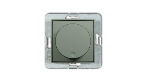 MINI Mechanizm elektronicznego regulatora oświetlenia przyciskowo-obrotowego do lamp LED szałwiowy 61MRO-2