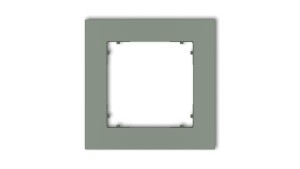 MINI Ramka uniwersalna pojedyncza kwadratowa z tworzywa szałwiowy 61MR-1