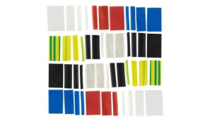 Zestaw rurek termokurczliwych 3/5/8/10/15-4cm, różne kolory 08301 /55szt./