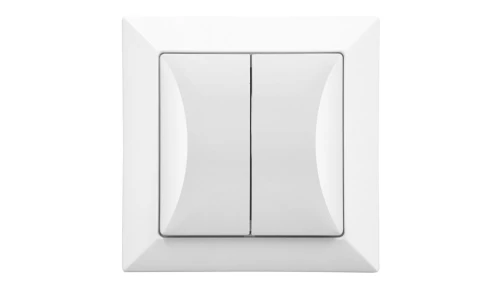 Łącznik podtynkowy świecznikowy, Pola biały, 33022