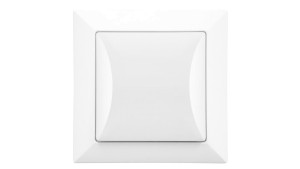 Łącznik podtynkowy schodowy, Pola biały, 33023