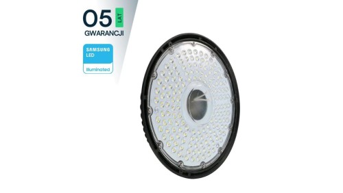 Oprawa Przemysłowa LED HighBay 200W 32000lm 4000K Diody SAMSUNG IP65 Czarna 5 Lat Gwarancji 21203231