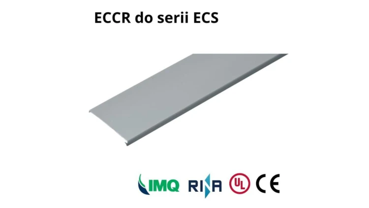 Pokrywa do koryta grzebieniowego serii ECS szer.80mm /2m/ ECCR80G
