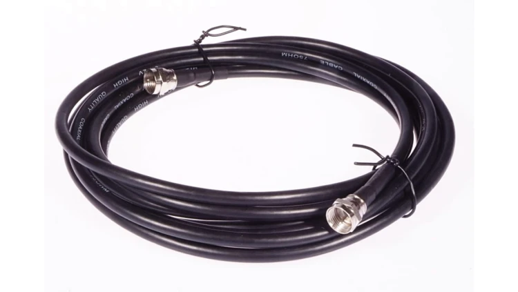 Przewód antenowy satelitarny F 3m czarny LB0071 LIBOX