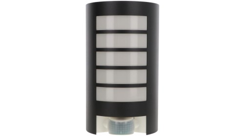 Oprawa elewacyjna z czujnikiem ruchu i zmierzchu STEINEL L12 S PIR max. 60W E27 IP44 230V antracyt / aluminium ST657819