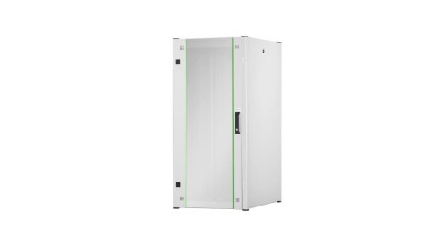 Szafa sieciowa stojąca Hyper Pro 19 26U rack 600x800, drzwi przód szyba, szary, 1000kg DN-51005
