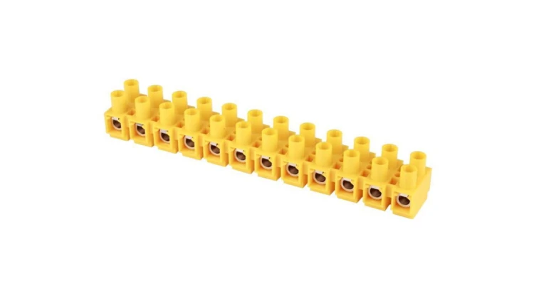 Złączka wielotorowa 16mm2 TLZ-16N 12-tor. żółty A12-24N1