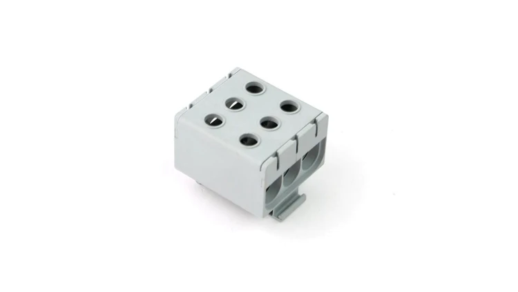 Listwa zaciskowa LZT w korpusie szara Cu:2,5-50mm2, Al:6-50mm2 E.4143/SZ