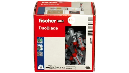 Kołek samowiercący do płyt DUOBLADE DIY 545677 /40szt./