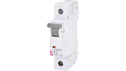 Wyłącznik nadprądowy ETIMAT 6 1p B2 002111510