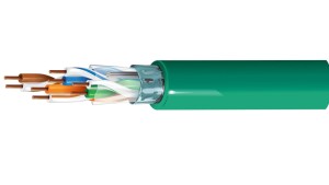Kabel teleinformatyczny F/UTP kat.5e 4x2x0,5 drut BL-1633E.00305 /305m/