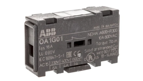 Styk pomocniczy 1NC OA1G01 1SCA022353R4890
