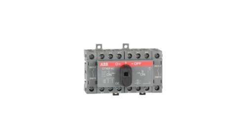Przełącznik zasilania I-0-II 40A 4P OT40F4C 1SCA104934R1001