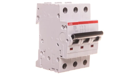 Wyłącznik nadprądowy 3P C 63A 6kA AC S203-C63 2CDS253001R0634