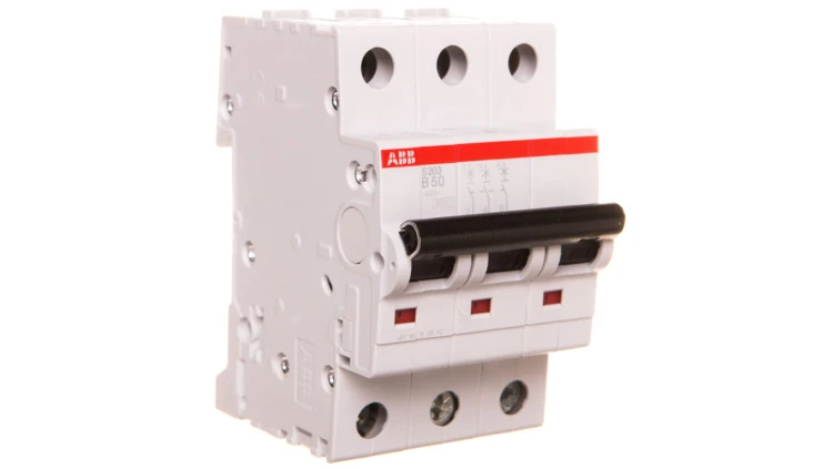 Wyłącznik nadprądowy 3P B 50A 6kA AC S203-B50 2CDS253001R0505