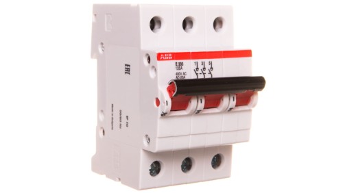 Rozłącznik modułowy 125A 3P E203/125A 2CDE283001R0125