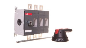 Rozłącznik izolacyjny 3P 200A z napędem drzwiowym OT200E03P 1SCA022712R0800